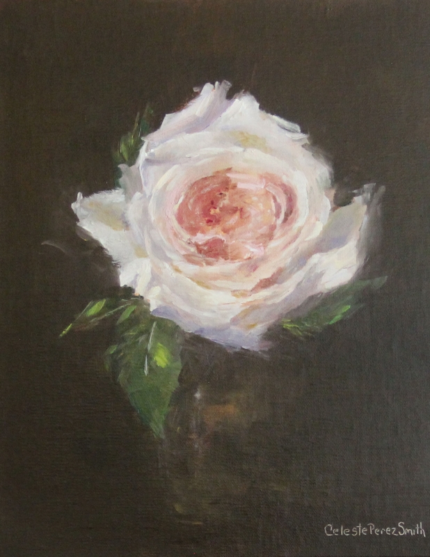 Ethereal Rose by artist Celeste Smith